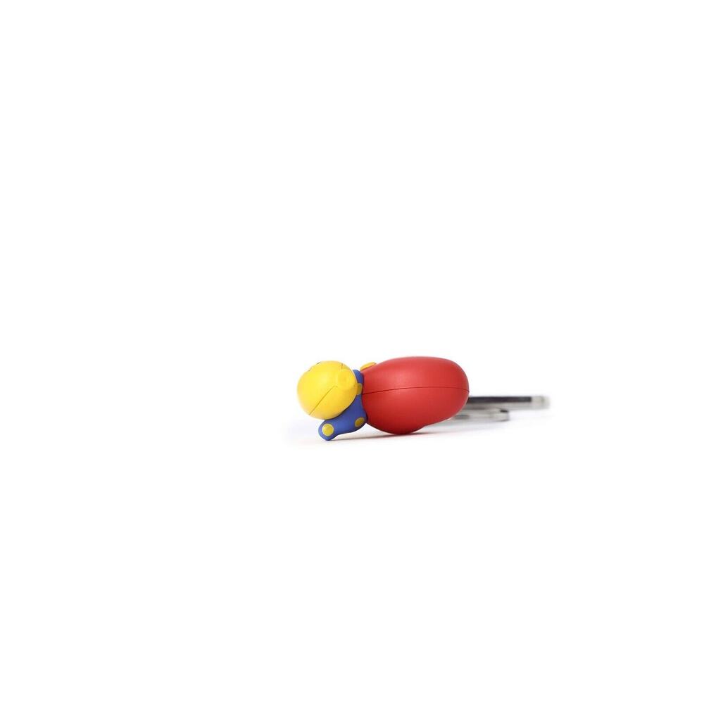 BT21 Bite Series TATA Character Cute Mini Figure Keychain Charm - NEW - Picture 7 of 9